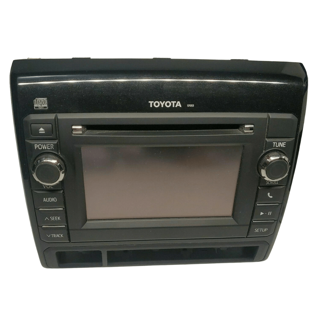 2012-2013 Toyota Tacoma Touch Screen Satellite Bluetooth Radio CD Player 57053 - Used OEM
