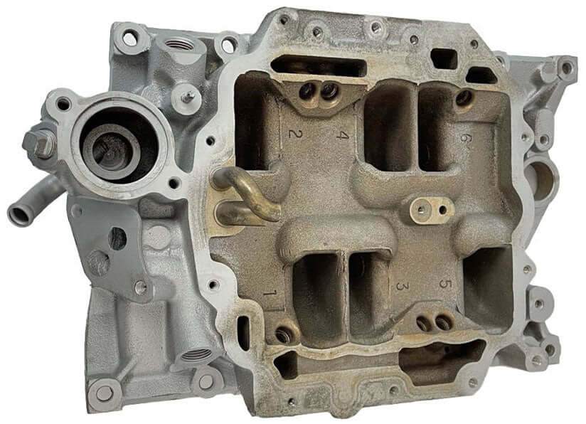 1996-2002 Chevrolet GMC 4.3L Vortec Lower Intake Manifold - Used OEM