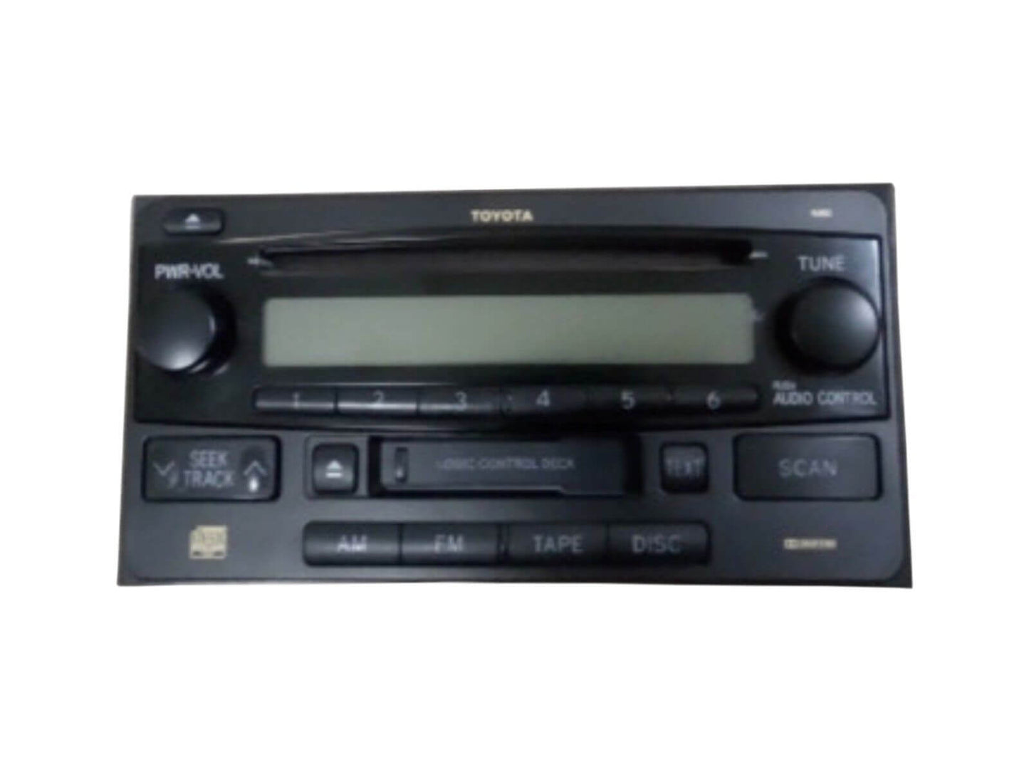 2003-2005 Toyota 4Runner Radio AM FM CD Cassette Player - Used OEM