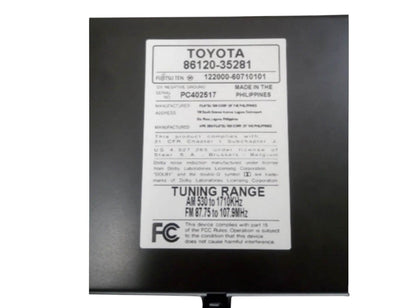 2003-2005 Toyota 4Runner Radio AM FM CD Cassette Player - Used OEM