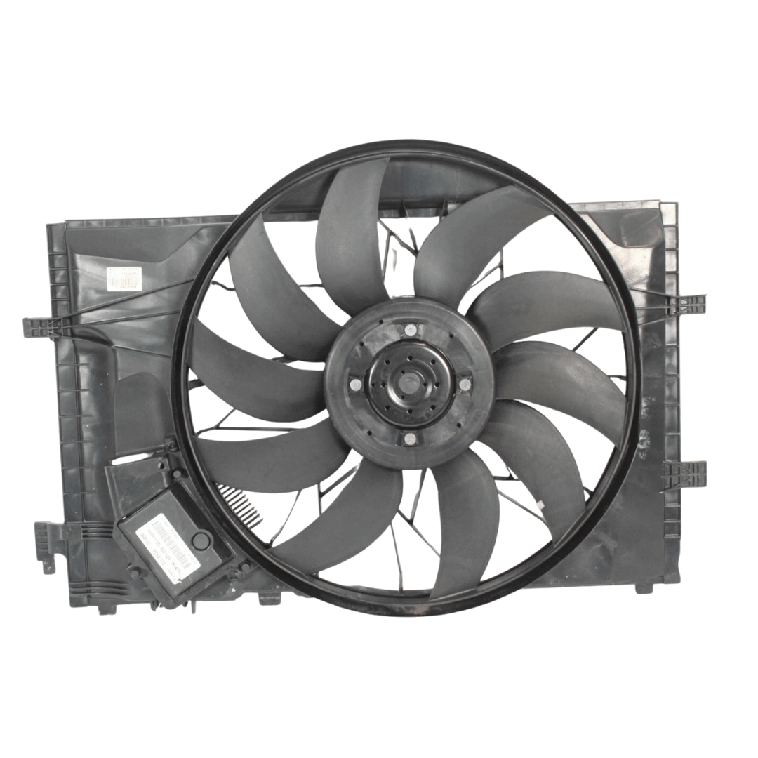 2003-2007 Mercedes-Benz W209 CLK350 CLK550 Radiator Cooling Fan Motor Assembly - Used OEM