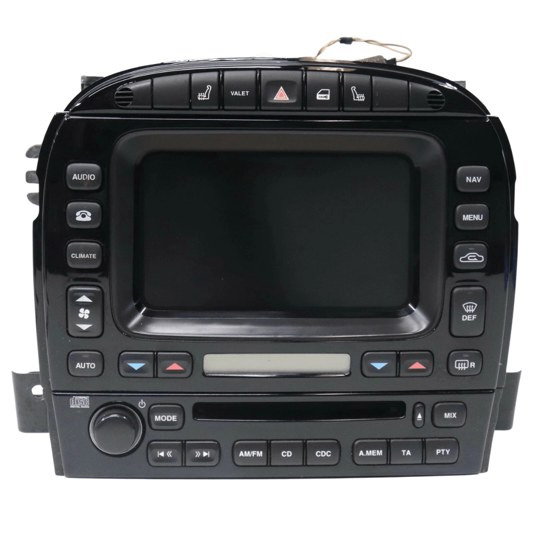 2004-2008 Jaguar XJ8 Xjr Navigation Radio Display - Used OEM