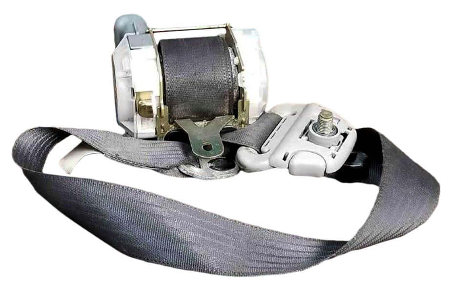 2004-2008 Toyota Corolla Driver Side Seat Belt Retractor Gray - Used OEM