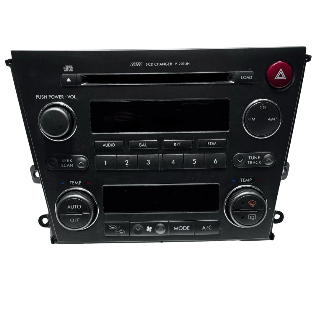 2005-2006 Subaru Legacy outback Radio 6 Disc Changer CD Player P-203UH P-201UH - Used OEM