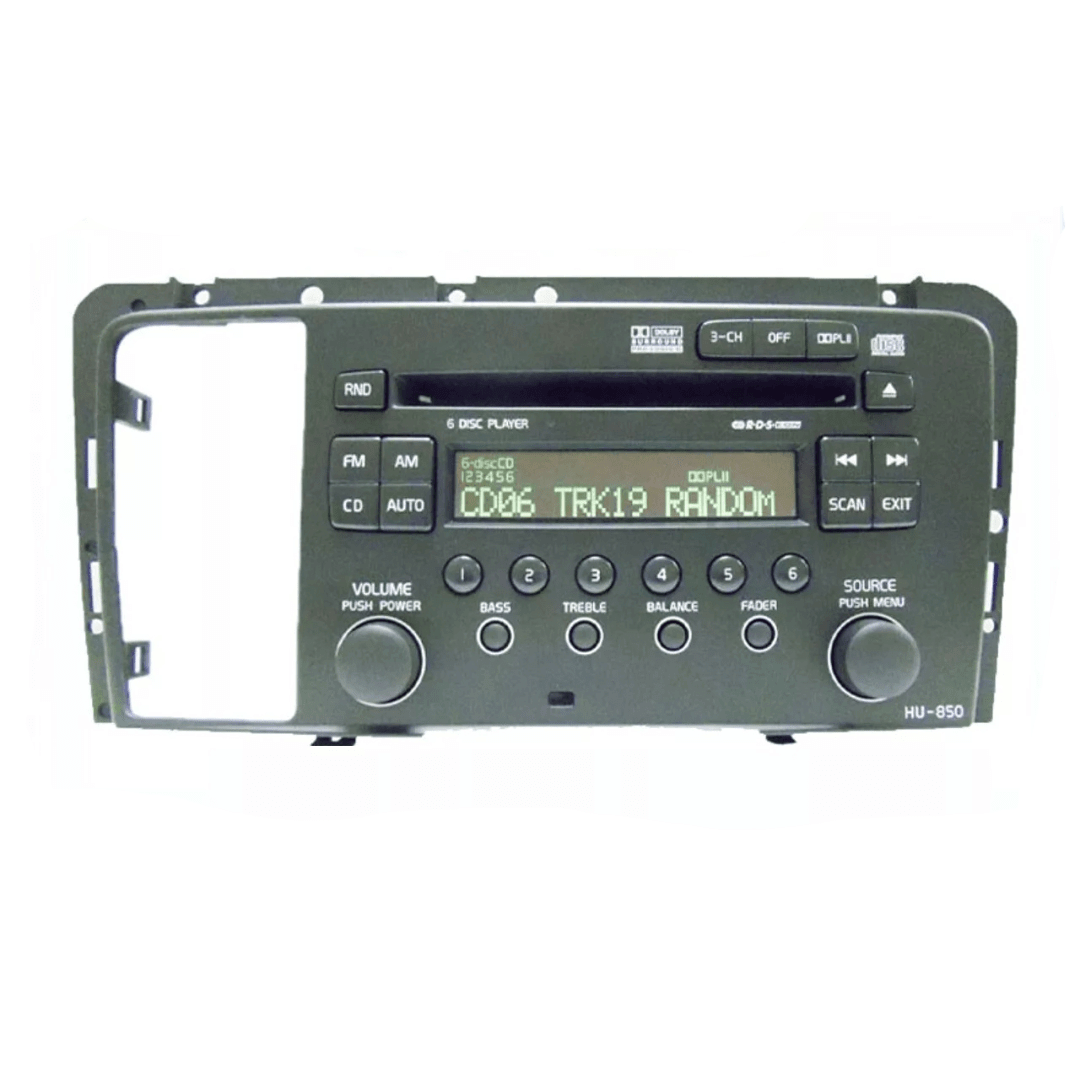 2005-2008 Volvo V70 S60 Radio Stereo 6-Disc CD Player HU-850 - Used OEM