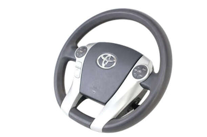 2010-2015 Toyota Prius Steering Wheel Black Non-Leather - Used OEM