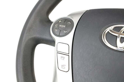 2010-2015 Toyota Prius Steering Wheel Black Non-Leather - Used OEM