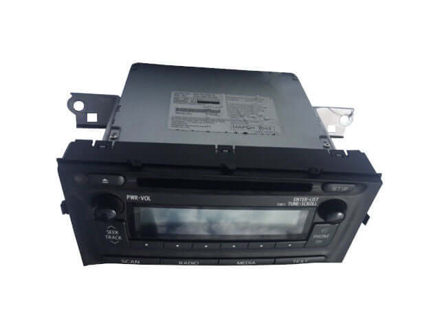 2012-2014 Toyota Prius C AM FM Radio MP3 Single CD Player - Used OEM