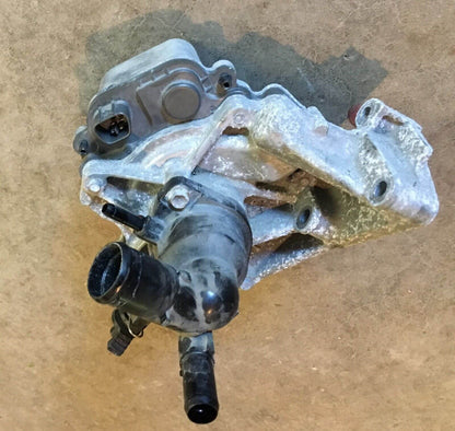 2012-2014 Toyota Prius C Water Pump with Coolant Thermostat Housing - Used OEM
