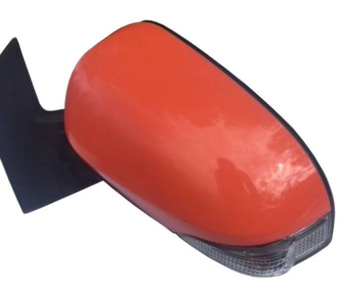 2012-2015 Toyota Prius C Driver Side Door Mirror with Turn Signal - Used OEM