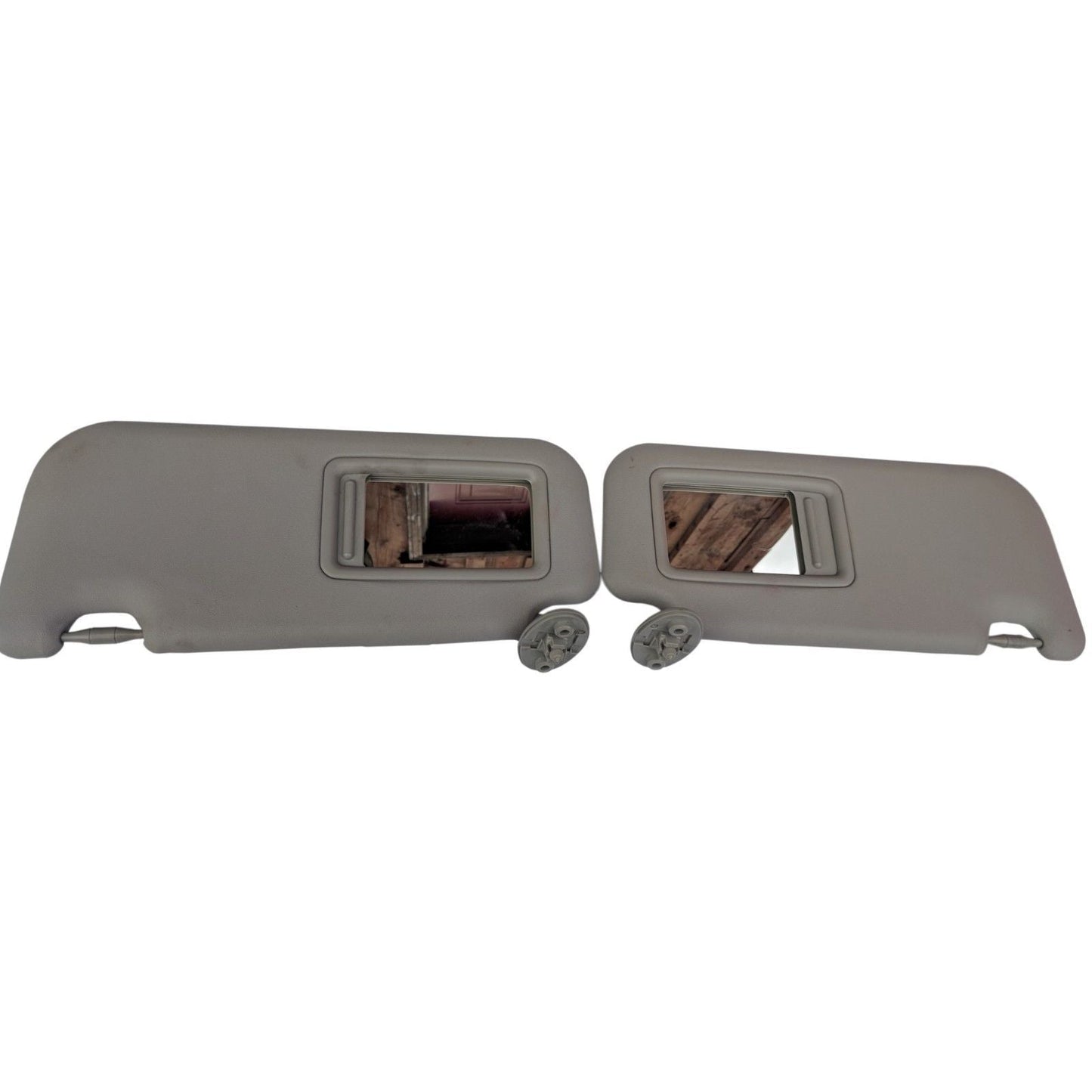 2012-2015 Toyota Prius C Left Right Side Pair of Sun Visor - Used OEM