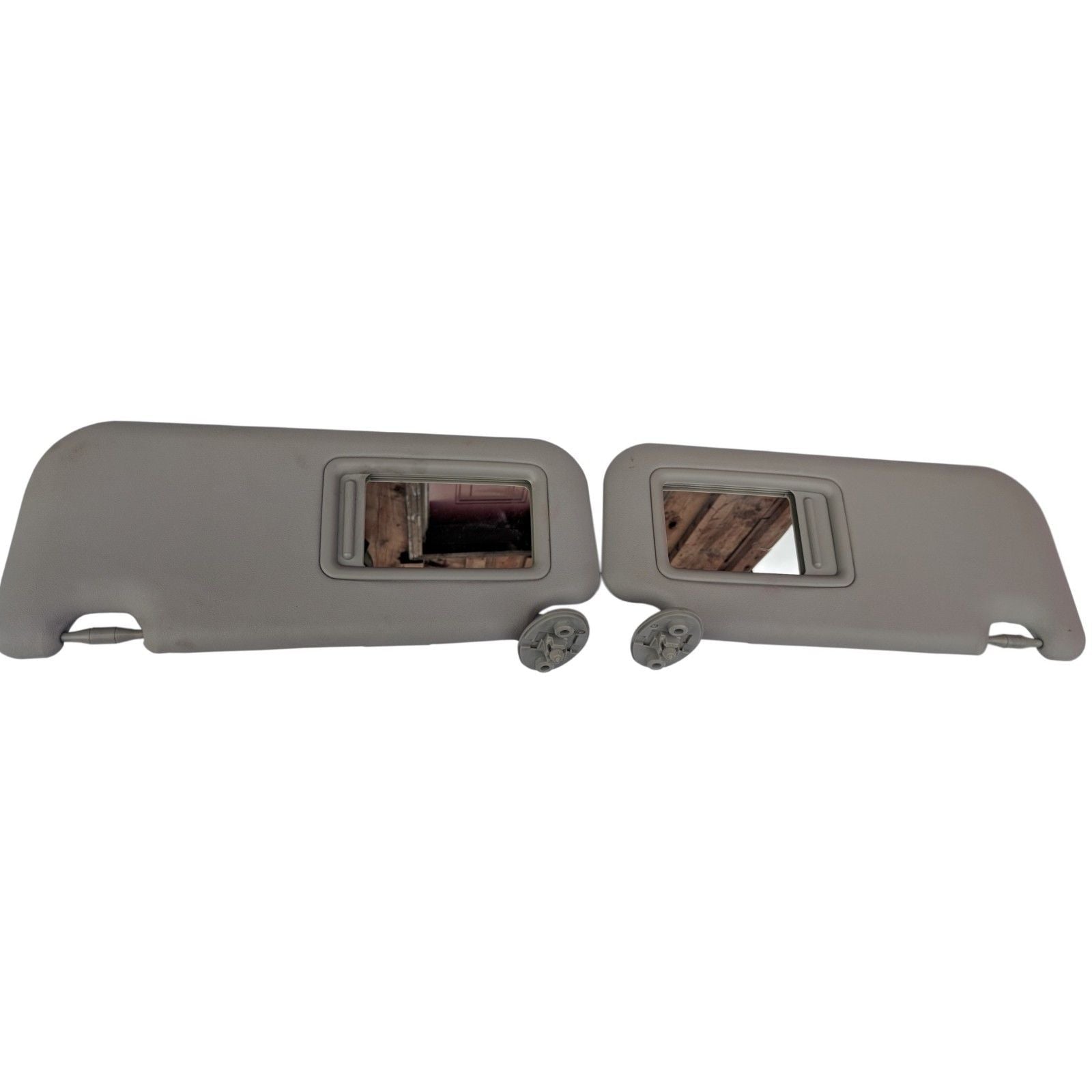2012-2015 Toyota Prius C Left Right Side Pair of Sun Visor - Used OEM