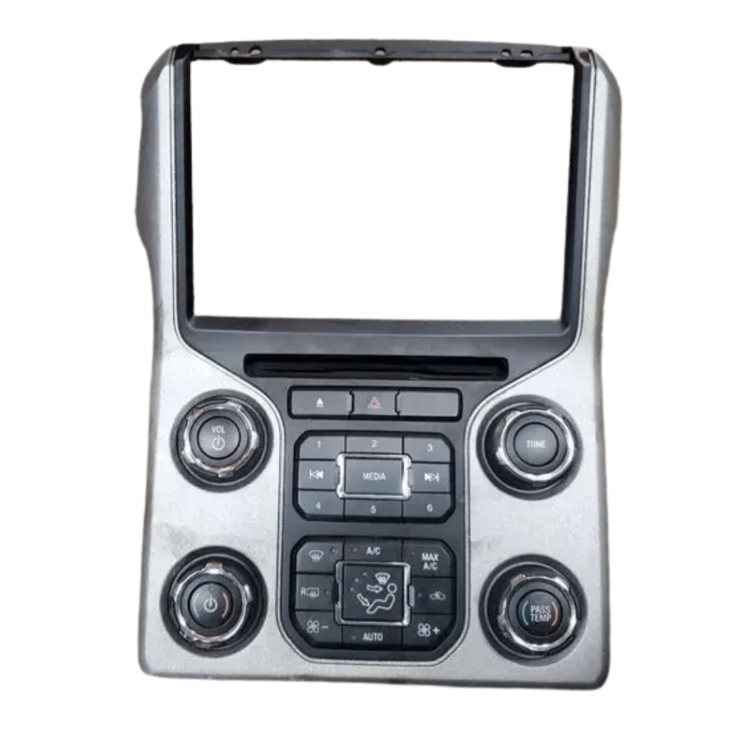 2013-2016 Ford F-250SD AM FM Cd Player Climate Radio Receiver Control Panel - Used OEM