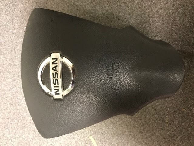2013-2016 Nissan Sentra Driver Steering Wheel Airbag Black - Used OEM