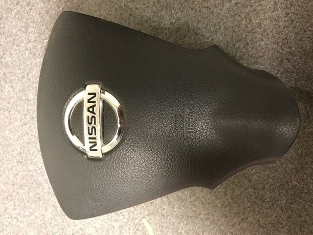 2013-2016 Nissan Sentra Driver Steering Wheel Airbag Black - Used OEM