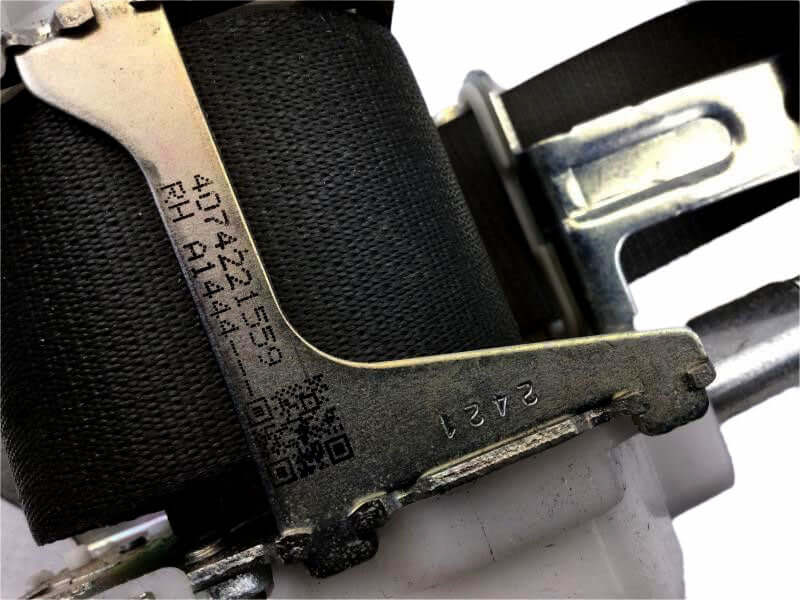 2013-2018 Toyota RAV4 Driver Side Seat Belt Retractor Black - Used OEM