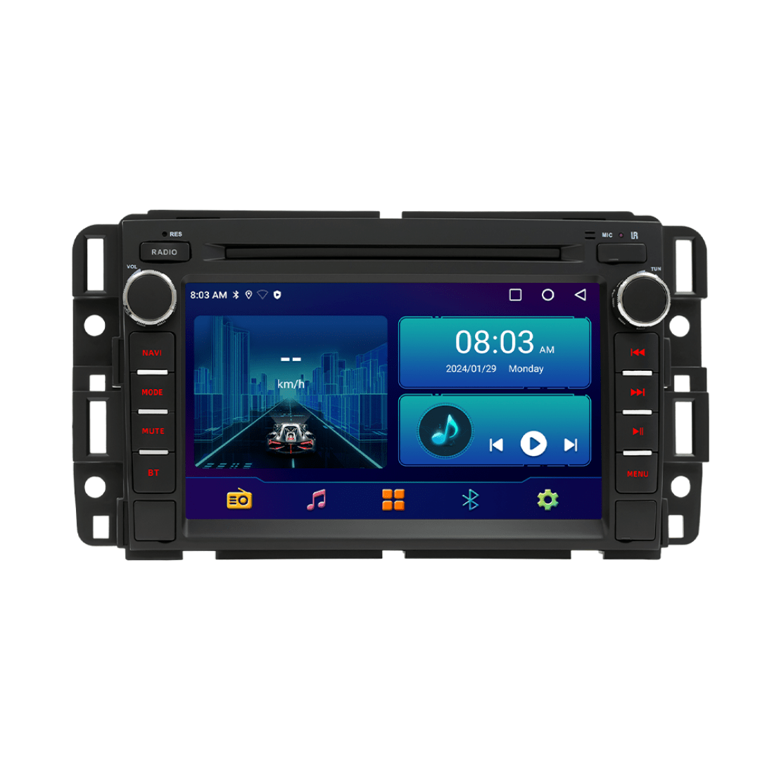 2014-2018 Chevrolet 7 Inch 2 Din Android Car Radio for Chevrolet Silverado GMC Sierra Impala Traverse Avalanche Express Yukon Acadia Savana Carplay - Used OEM
