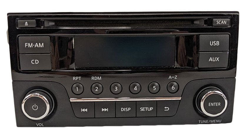 2014-2018 Nissan Sentra Versa Single CD AM FM Usb Radio 28185 9MC1A - Used OEM