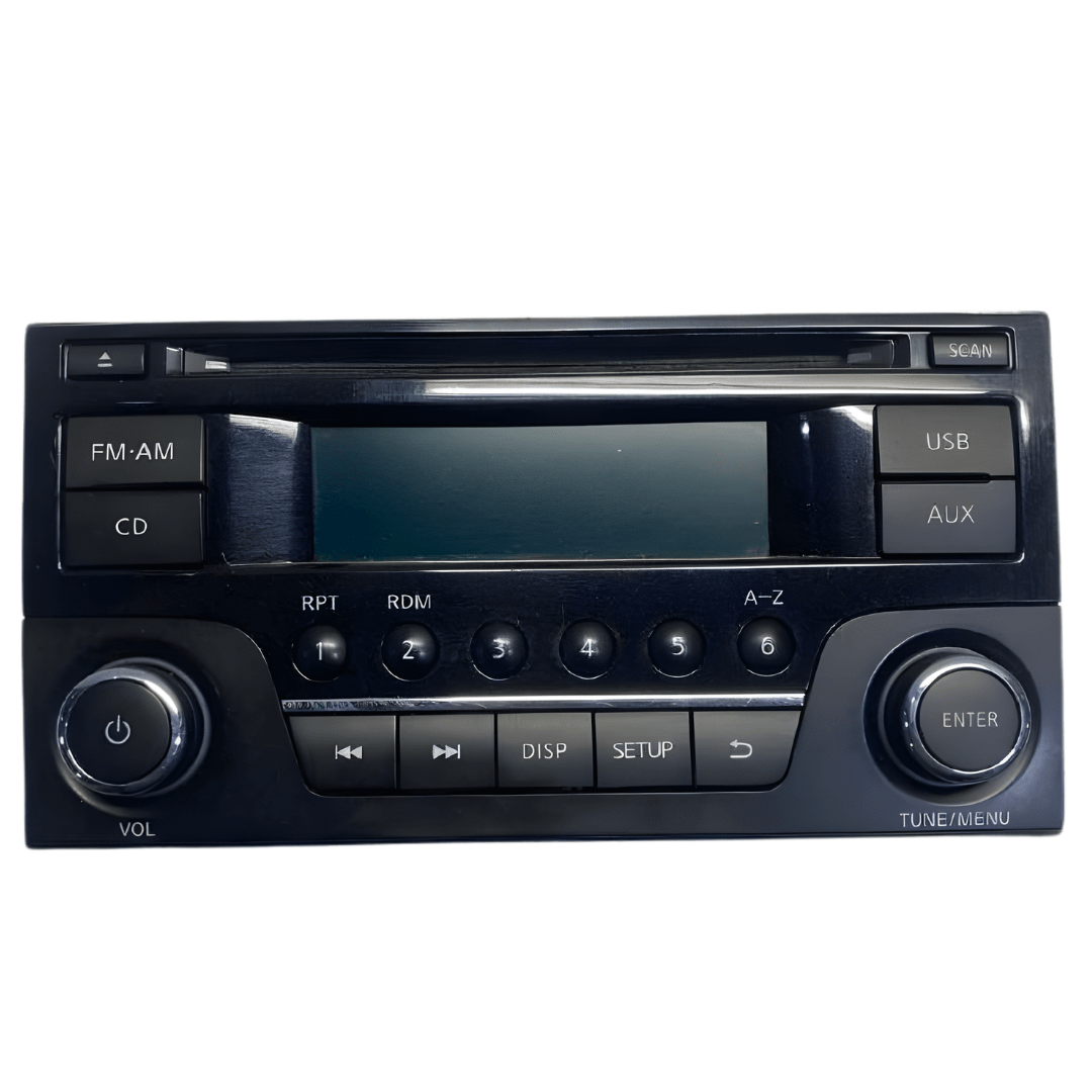 2014 Nissan – 2017 Nissan Sentra Versa Single CD AM FM Usb Radio 28185 9MC1A - Used OEM