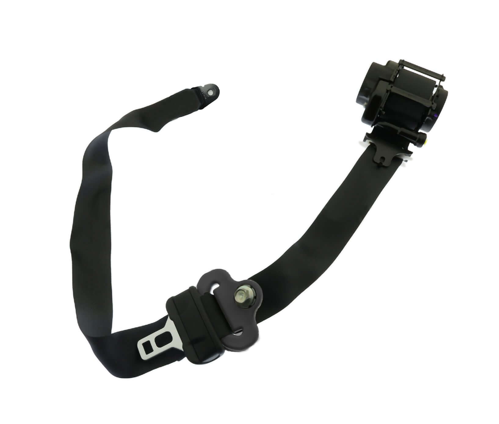 2015-2017 Nissan Sentra Right Passenger Seat Belt Retractor Black - Used OEM