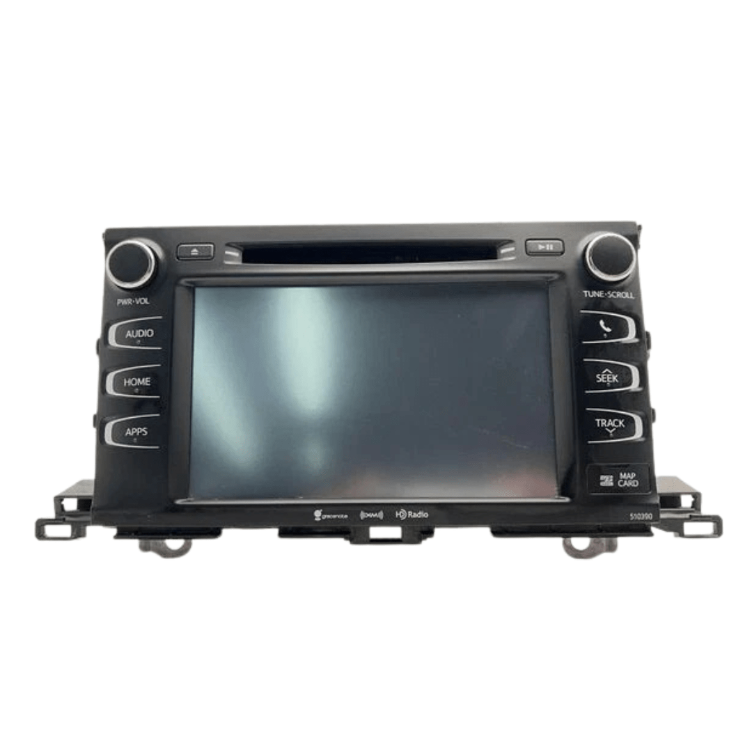 2017-2019 Toyota Highlander Audio Equipment Radio Display And Receiver - Used OEM