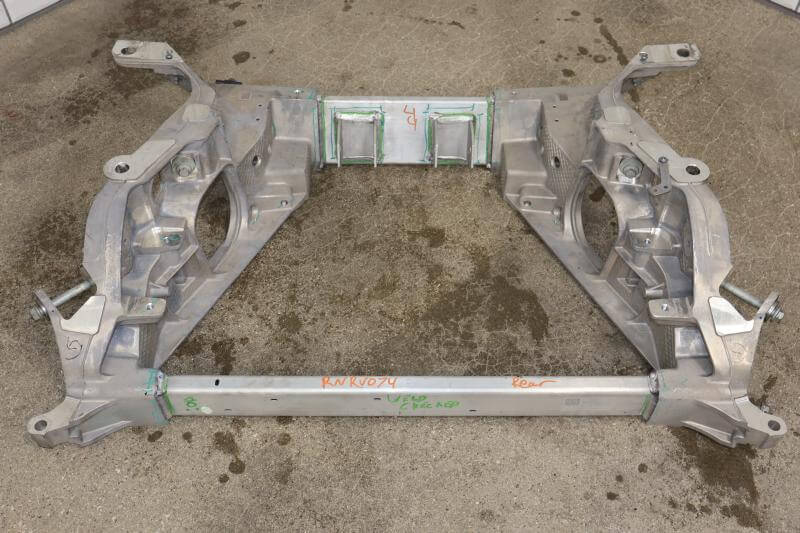 2022-2023 Rivian R1S Rear Subframe Cradle Assembly - Used OEM